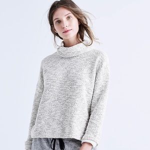 Madewell Gray Cowl Neck Sweater